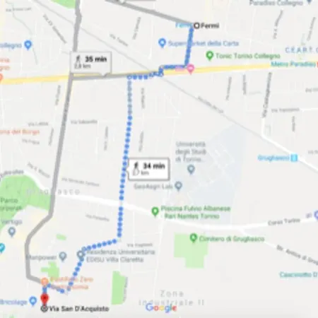 Apartament Bilocale Panoramico Comodo A Universita E Servizi Grugliasco